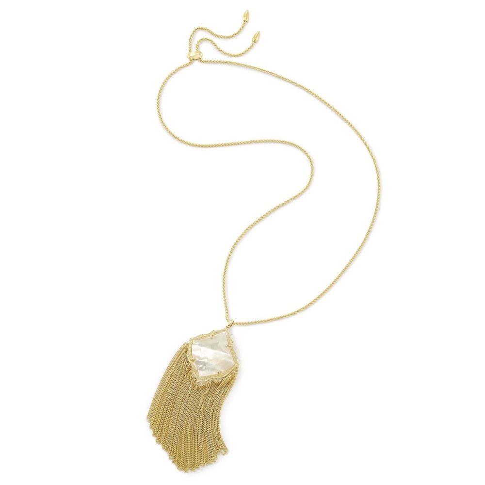 Kendra Scott Kingston Mother of Pearl Necklace